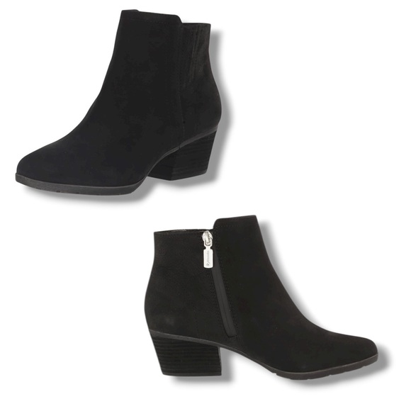 Blondo Valli 2.0 Waterproof Black Nubuck Ankle Bootie Size 7 Fireside Footwear - Picture 5 of 16